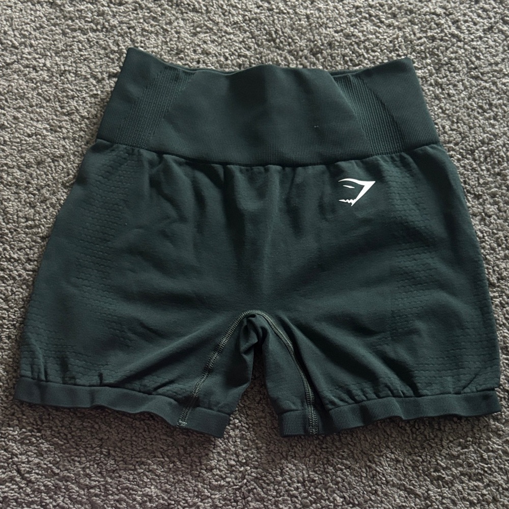 Gymshark Forest Green Vital Collection Shorts
